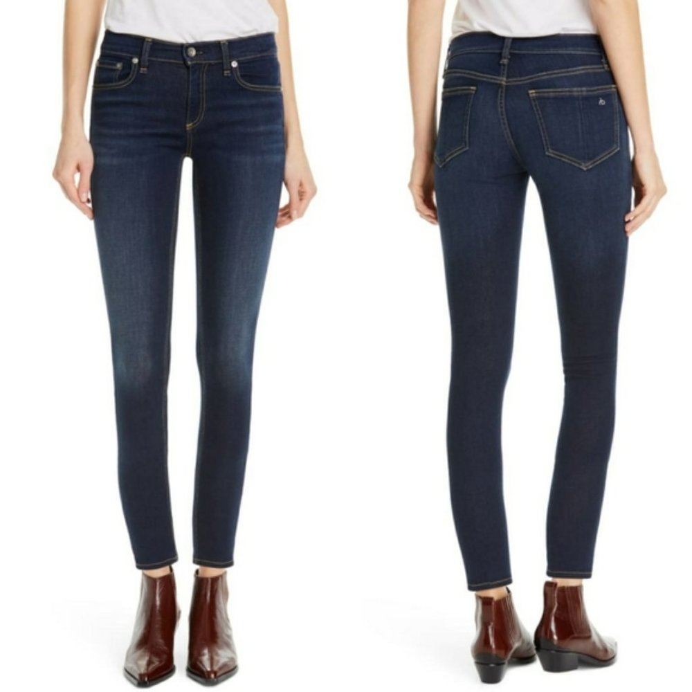 rag & bone Cate Mid-rise Ankle Skinny Jean Size 26
